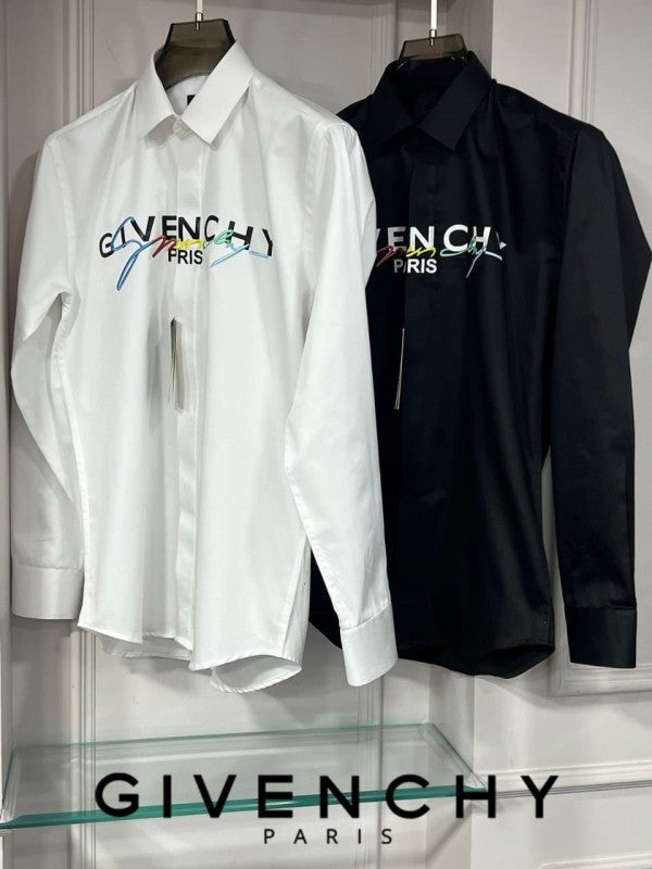 Givenchy Paris Embroidery Work Shirt