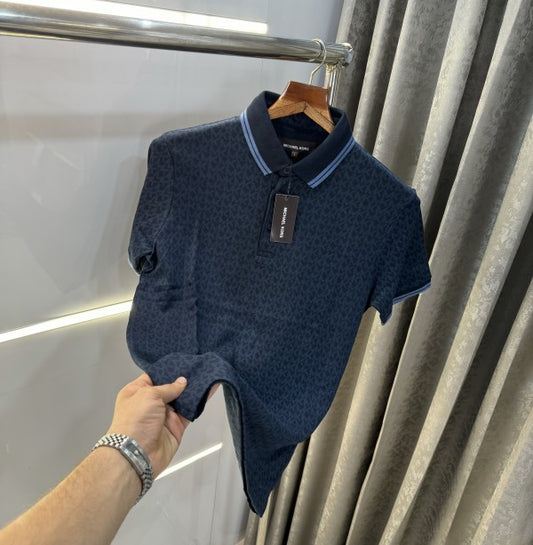 Michael Kors All Over Print Premium Polo T-Shirt