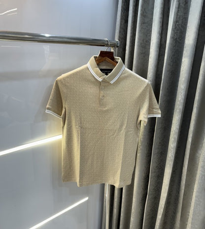 Michael Kors All Over Print Premium Polo T-Shirt