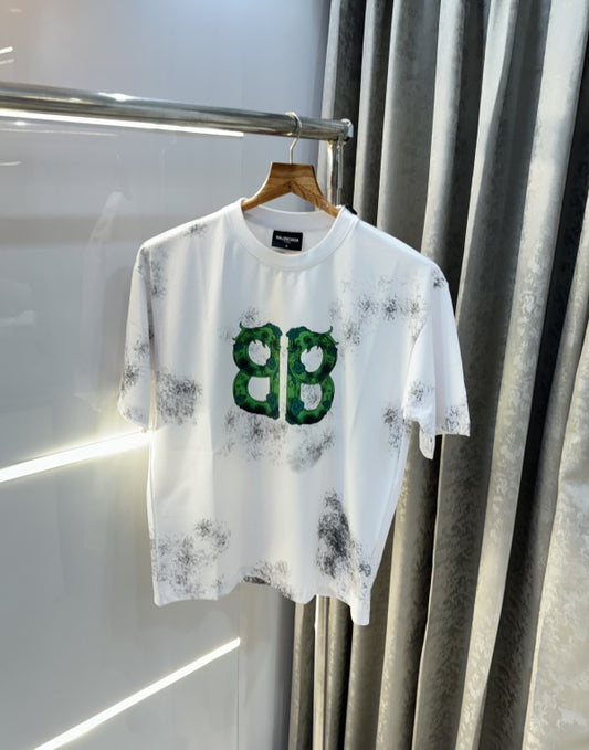 Balenciaga Back Print Designer Imported Oversized T-Shirt