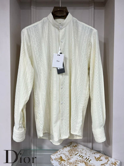Christian dior Crochet Shirt And Carry Bag
