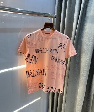 Balmain Paris All Over Printed Imported Premium T-Shirt