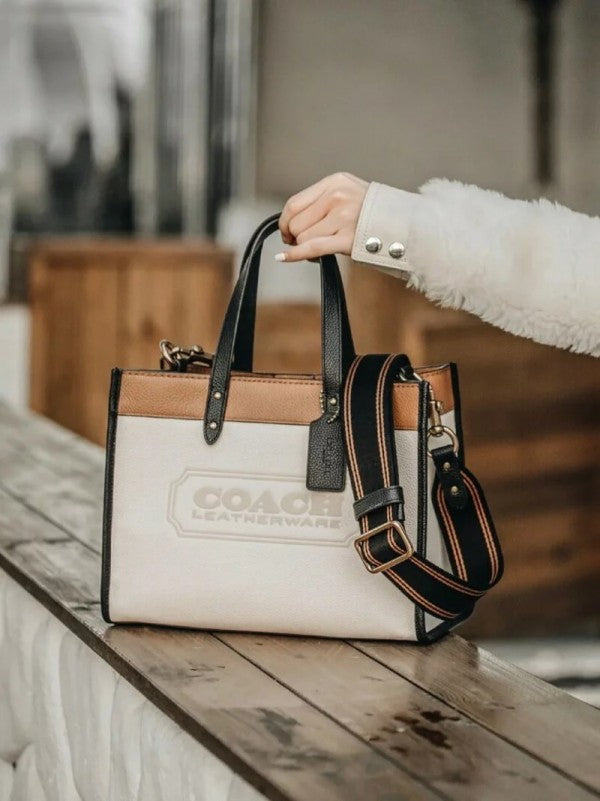 Coach Field Tote Bag & Dust  Bag & Shoulder Strap