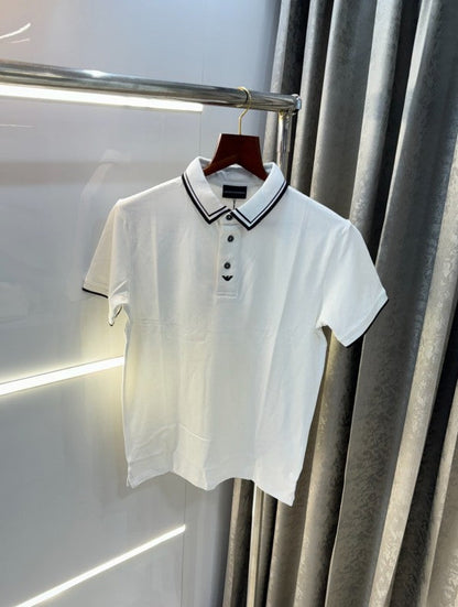 Emporio Armani Designer Premium Polo T-Shirt