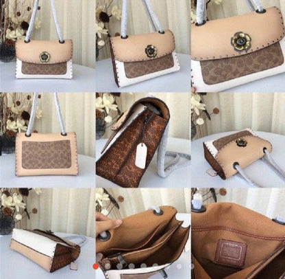 Coach Parker Studded Bag & Dust Bag