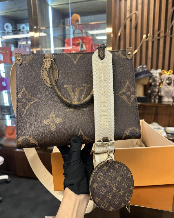 Louis Vuitton On The Go PM Premium Quality With OG Double Magnetic Dust Bag