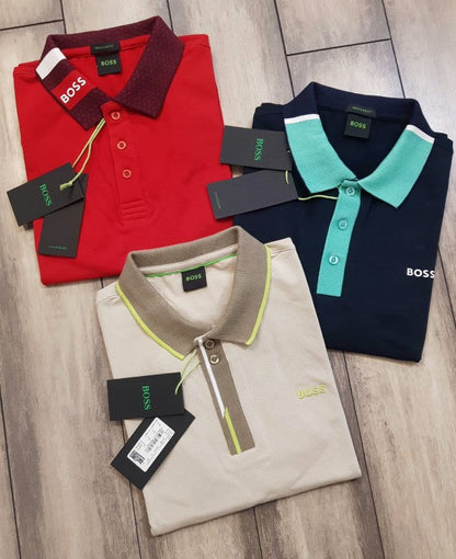 Hugo Boss Collar Look Premium Polo T-Shirt