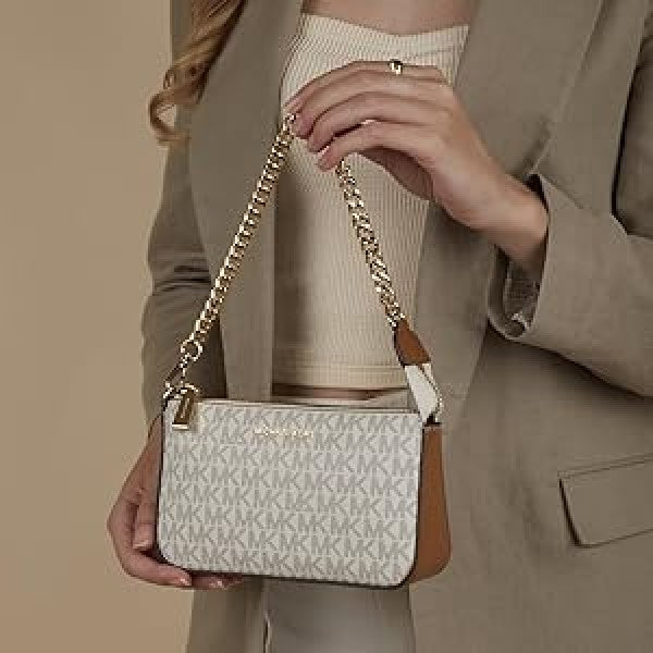 Michael Kors MK MD Chain Pouchette Bag