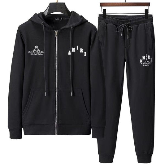 Amiri Black Designer Imported Premium Tracksuit