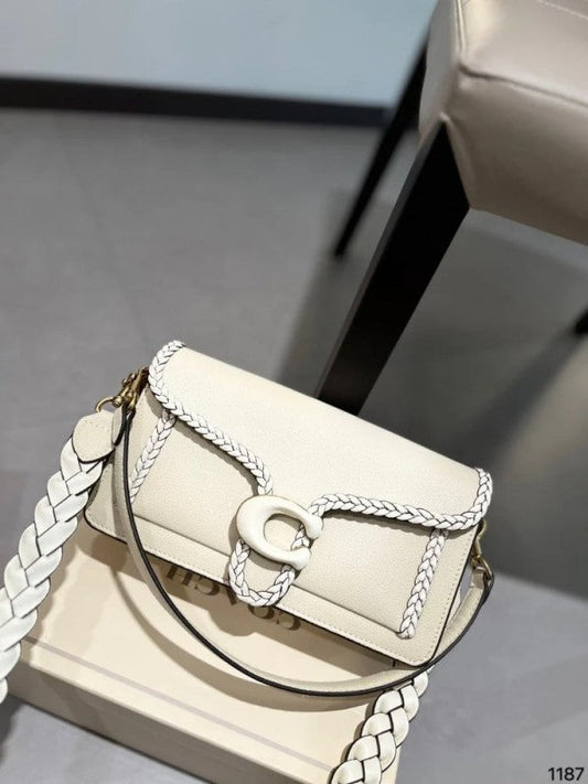 Coach Tabby 26 Elite Quality Shoulder Bag With OG Double Magnetic Box & Dust Bag