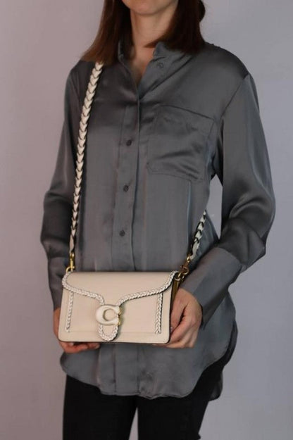 Coach Tabby 26 Elite Quality Shoulder Bag With OG Double Magnetic Box & Dust Bag