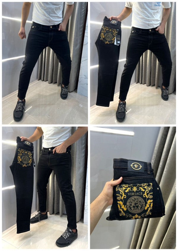 Versace Jet Designer Imported Premium Denim