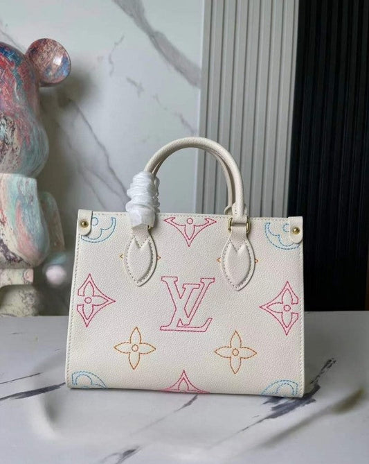 Louis Vuitton LV On The Go Monogram Leather Tote Bag