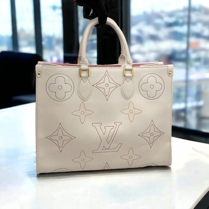 Louis Vuitton LV On The Go Monogram Leather Tote Bag