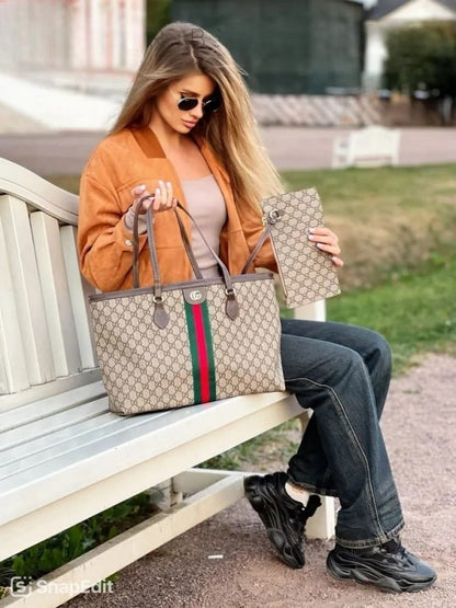 Gucci GG Ophidia Supreme Premium Tote Bag & Dust Bag