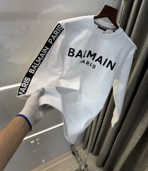 Balmain Paris Logo Work Imported Sweatshirt