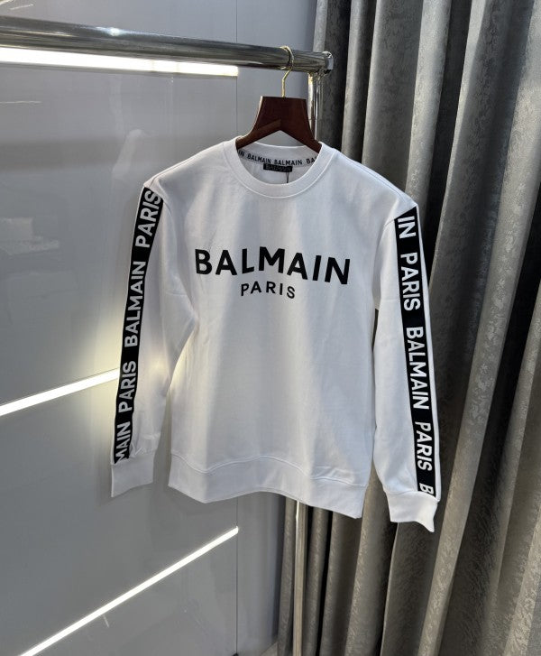 Balmain Paris Logo Work Imported Sweatshirt