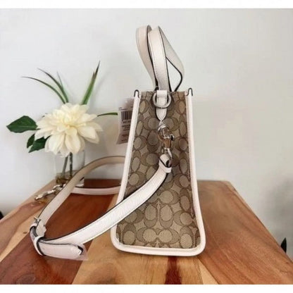 Coach Dempsey Tote With OG Box & Dust Bag & Extra Shoulder Strap
