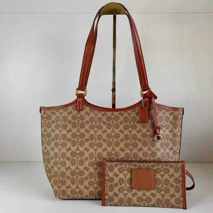 Coach Day Tote With Removable Pouch & Dust Bag
