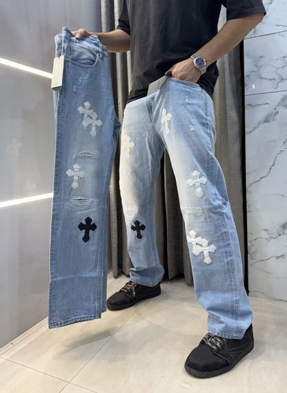 Chrome Hearts Imported Denim – Embroidered Classic Edition (TS001)