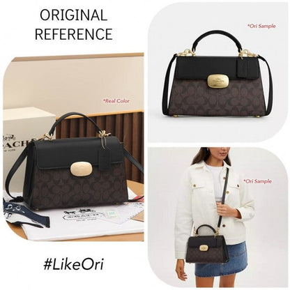 Coach Eliza Top Handle Premium Crossbody Bag With OG Magnetic Gift Box