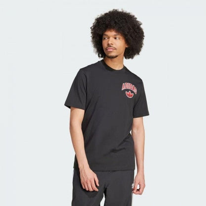 Adidas Black Back Print Premium T-Shirt