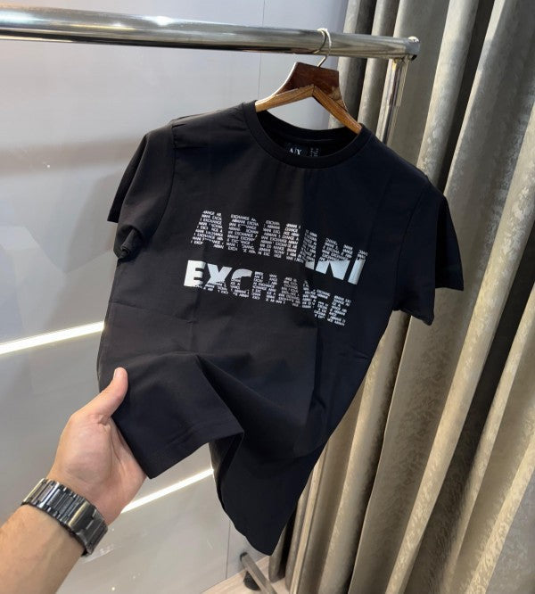Armani Exchange Black T-Shirt