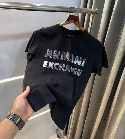 Armani Exchange Black T-Shirt