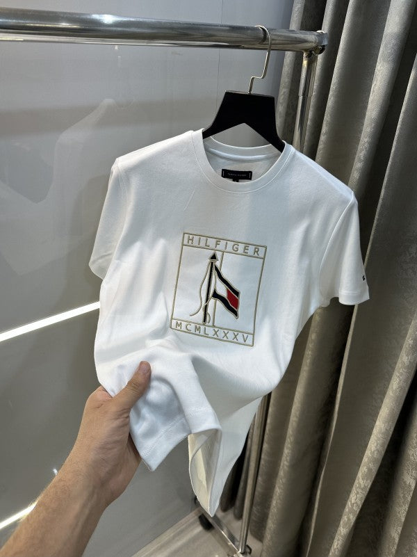Tommy Hilfiger Embroidery Logo Premium T-Shirt