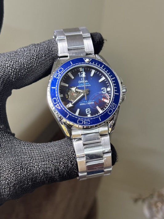 Omeg a SeaMaster UltraDeep Blue Automatic Premium Watch