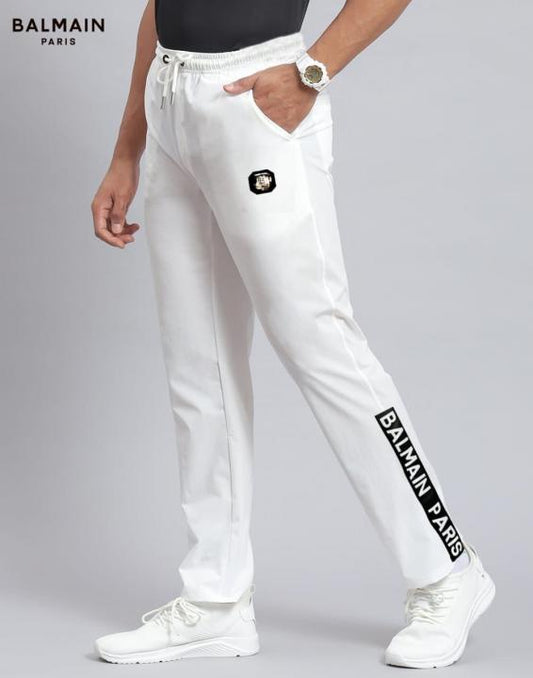 Balmain Paris Steel Logo Imported Trackpant
