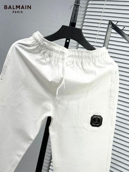 Balmain Paris Steel Logo Imported Trackpant