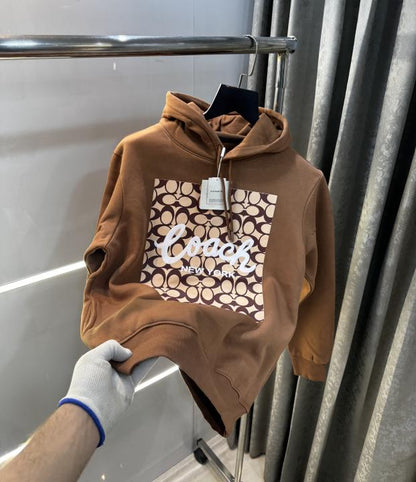 Coach Monogram Printed Imported Hoodie