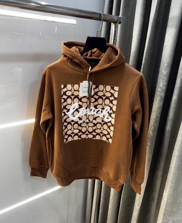 Coach Monogram Printed Imported Hoodie