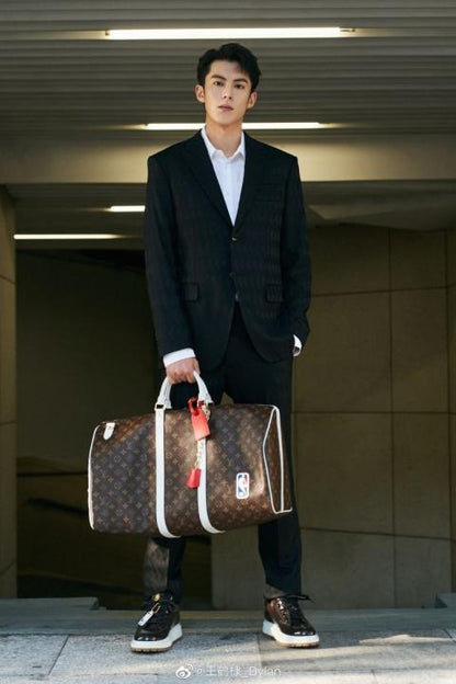 Louis Vuitton LV NBA Monogram Limited Edition Premium Duffle With Dust Bag