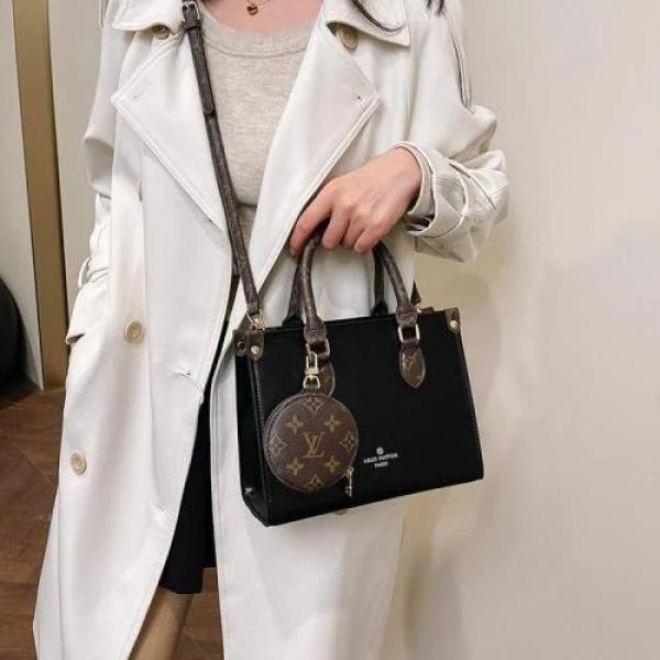 Louis Vuitton LV On The Go Pochette Premium Quality With OG Magnetic Box & Dust Bag