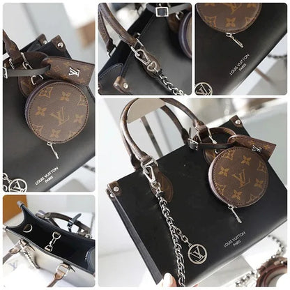 Louis Vuitton LV On The Go Pochette Premium Quality With OG Magnetic Box & Dust Bag