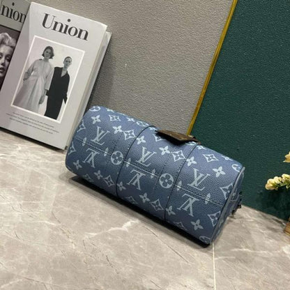 LVTN Keepall Bandouliere Monogram Speedy With OG Magnetic Box & Dust Bag