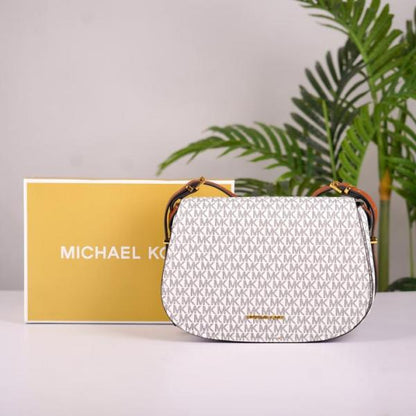 M K-O-R-S MK Lydia Signature Shoulder Bag With OG Box & Dust Bag