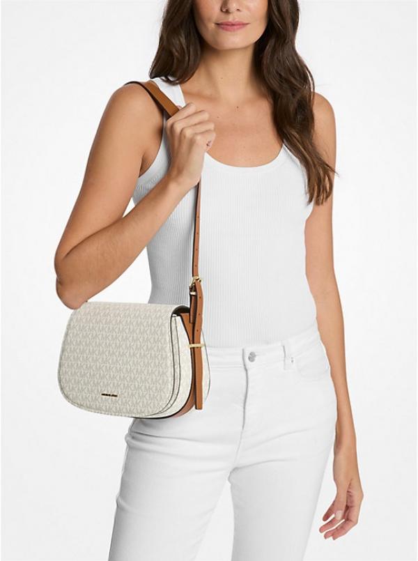 M K-O-R-S MK Lydia Signature Shoulder Bag With OG Box & Dust Bag