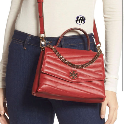 TORY BURCH KIRA CHEVRON TOP HANDLE