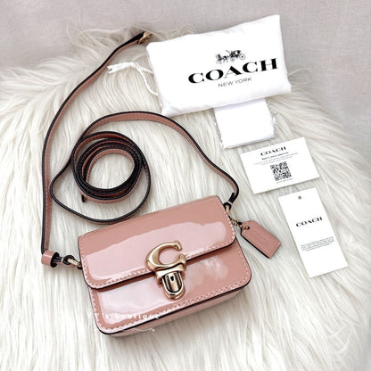 COACH PATENT STUDIO 12 NANO SLING BAG