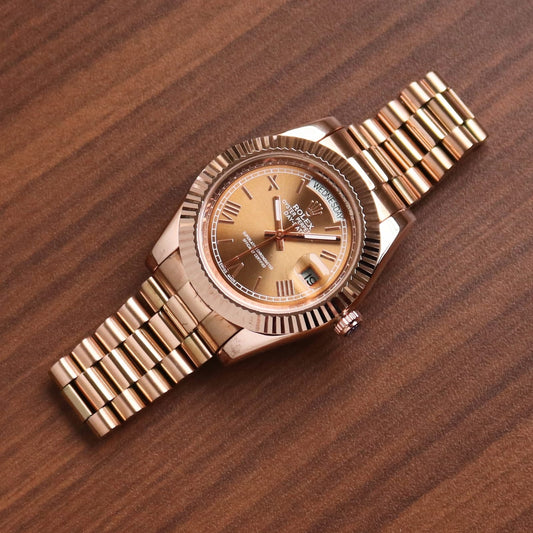 Rolex DateJust 41 Rose Gold Watch
