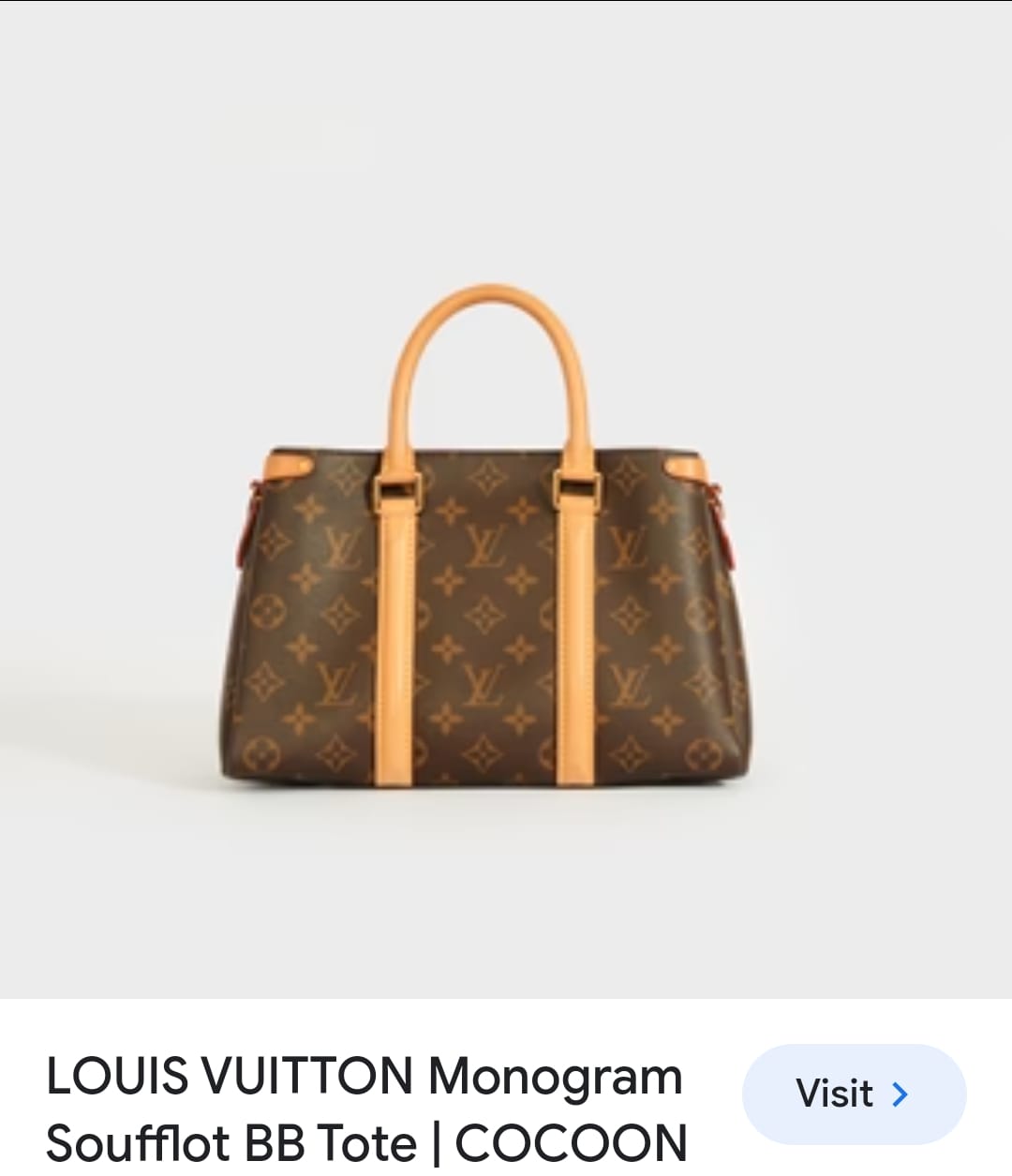 LOUIS VUITTON SOUFFLOT BB M44815