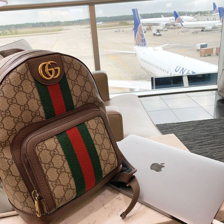 GUCCI OPHIDIA BACKPACKS