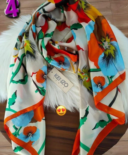 Kenzo Silk Stoles Collection