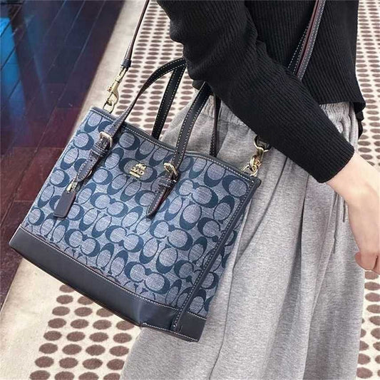 Coach Mollie Tote 25 Denim