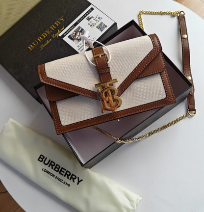 Burberry Tb Logo Vintage Sling Bags