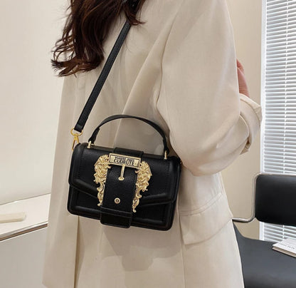 VERSACE TOP HANDLE SHOULDER BAG