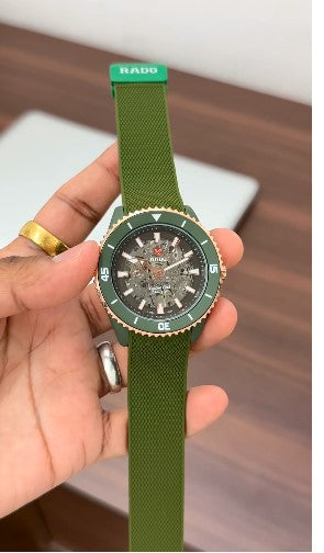 Ra-do Captain Cook Olive Green  Premium Catalog Model